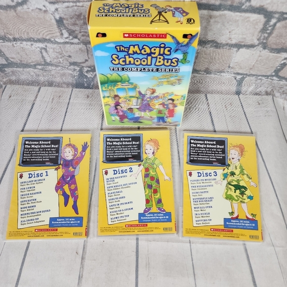The Magic School Bus Complete Series 8 DVDs Set Scholastic - Picture 10 of 12